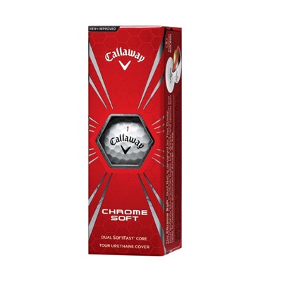 Callaway Chrome Soft -  3 Balls