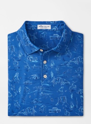 Peter Millar Outlaw Performance Jersey Polo