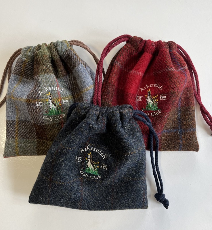Harris Tweed Askernish Valuable&sol;Tee bags