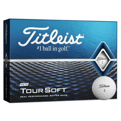 Titleist Tour Soft Golf Balls - 12 Balls